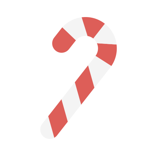 Candy, candy cane, cane, christmas, sweets icon